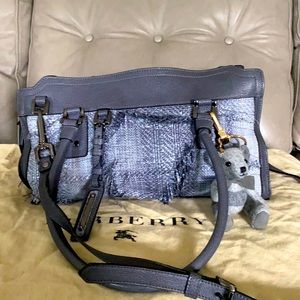 Burberry Distressed Chic Handbag